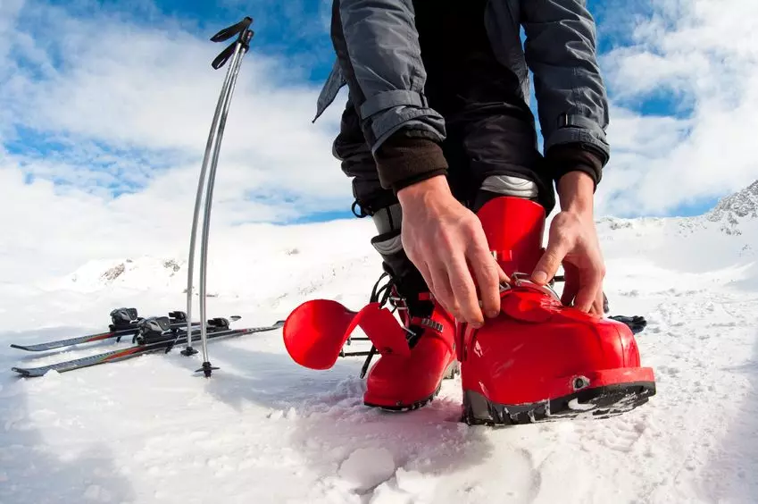 Proteger los pies al esquiar